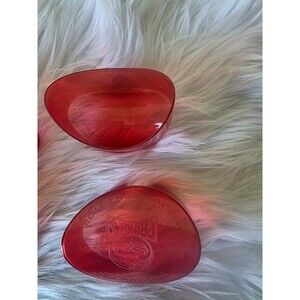 Vintage Pringles Chip Container Once You Pop The Fun Won't Stop ~ clear red